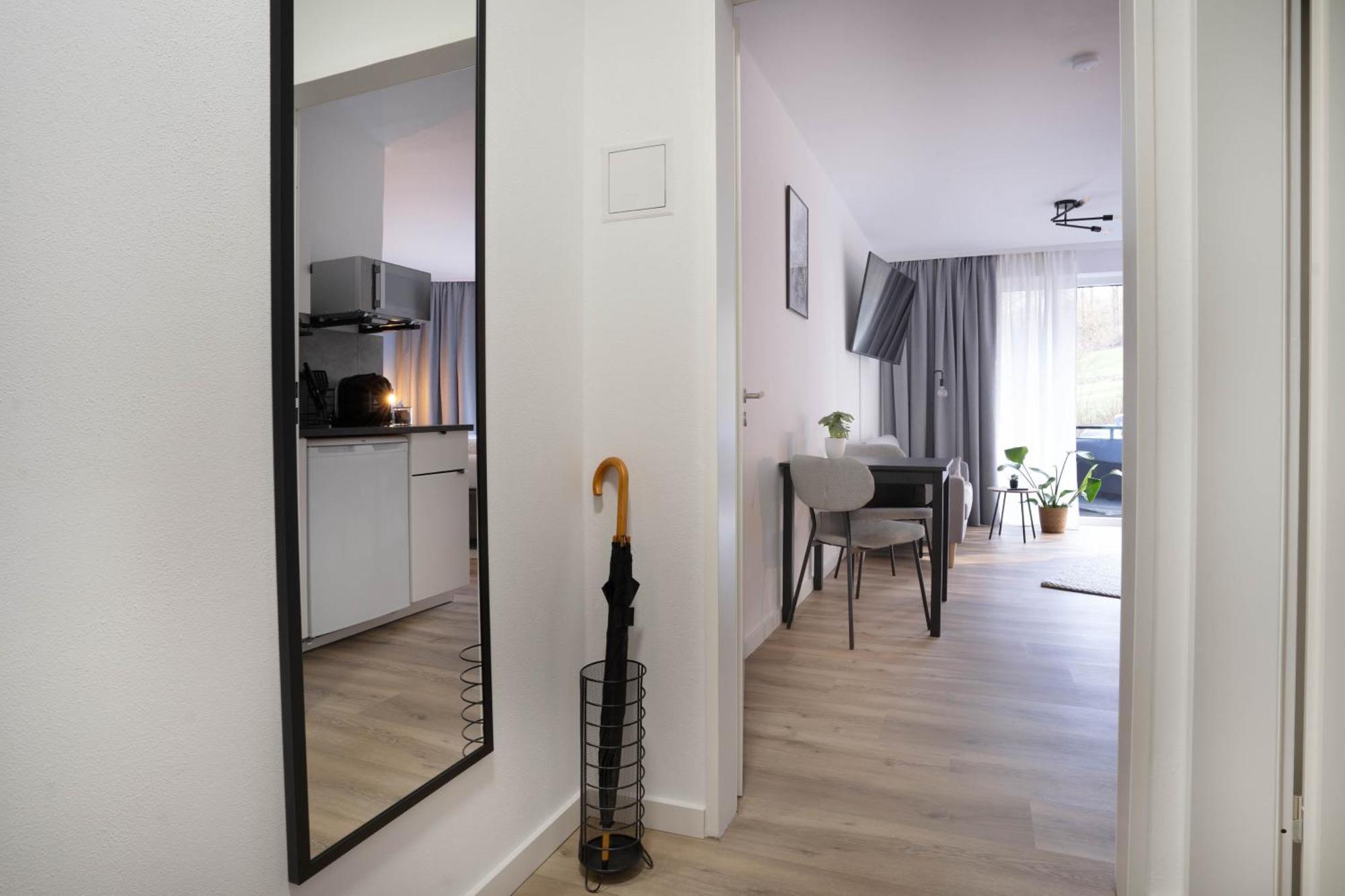 Nsv-Apartments Am Waldrand Bad Essen Bagian luar foto