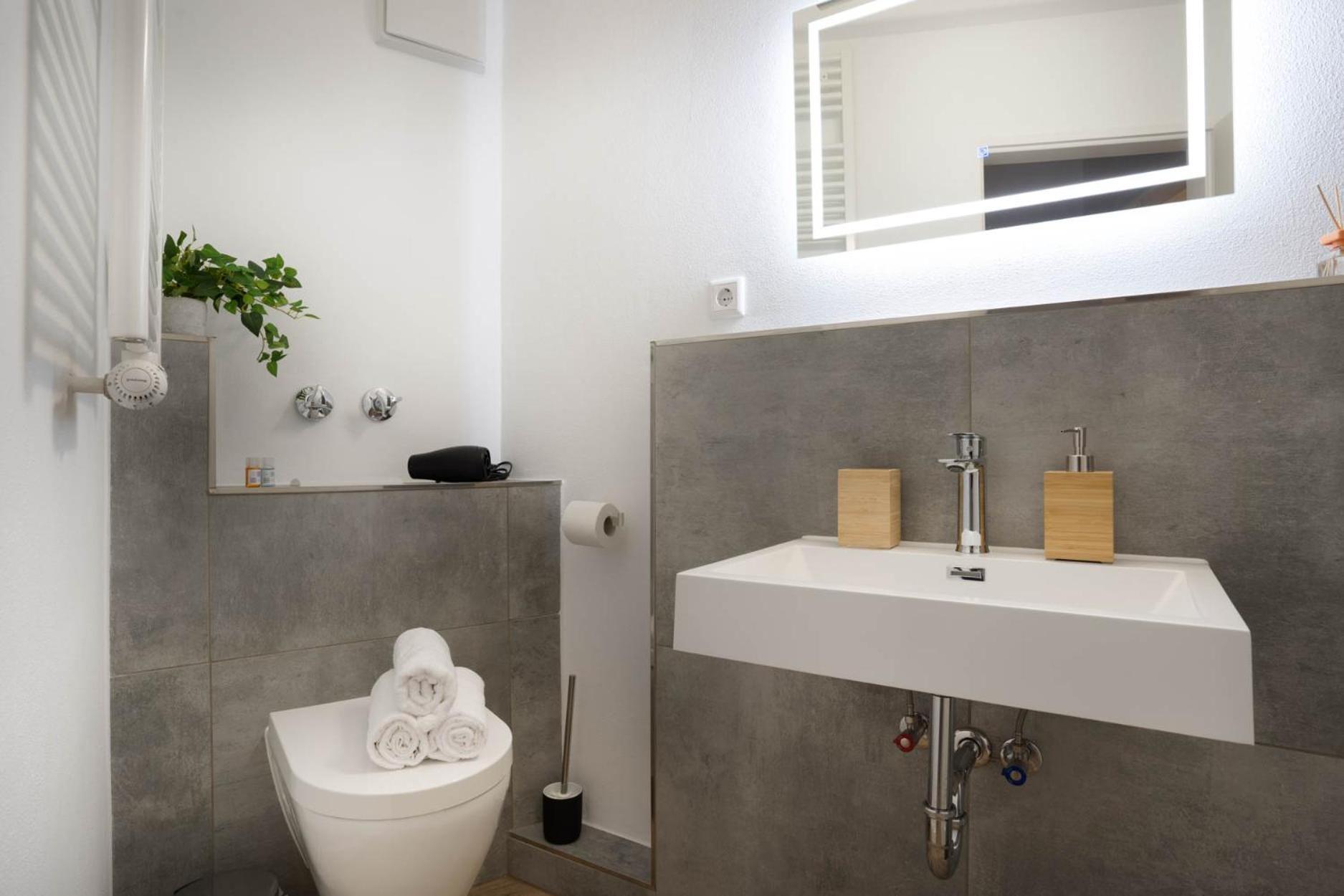 Nsv-Apartments Am Waldrand Bad Essen Bagian luar foto