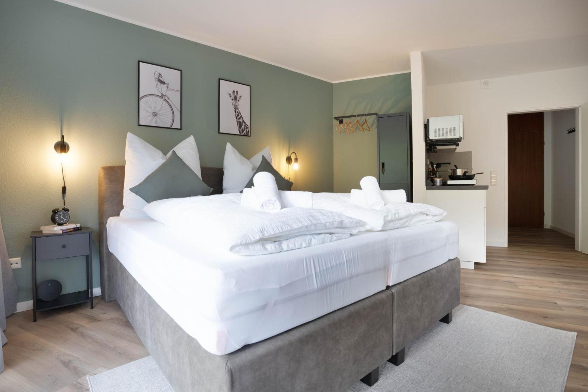 Nsv-Apartments Am Waldrand Bad Essen Bagian luar foto