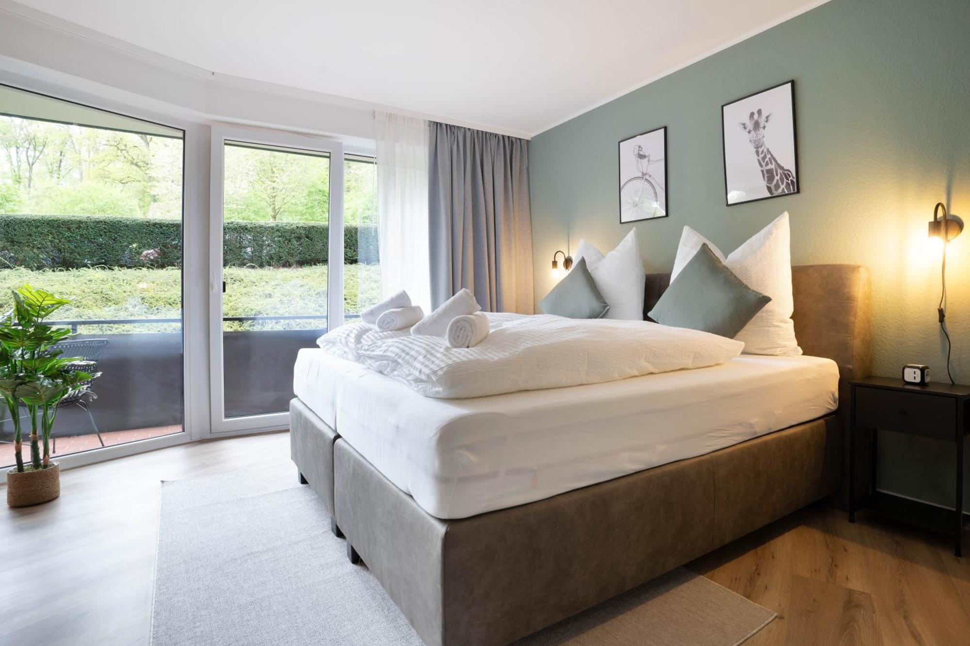 Nsv-Apartments Am Waldrand Bad Essen Bagian luar foto